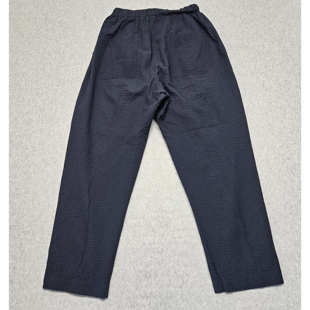 Grei New York Women's Virago Seersucker  Sz O/1‎  In Midnight Blue Quiet Luxury - Picture 5 of 15